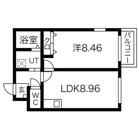 カムフォート登戸IIIの物件間取画像